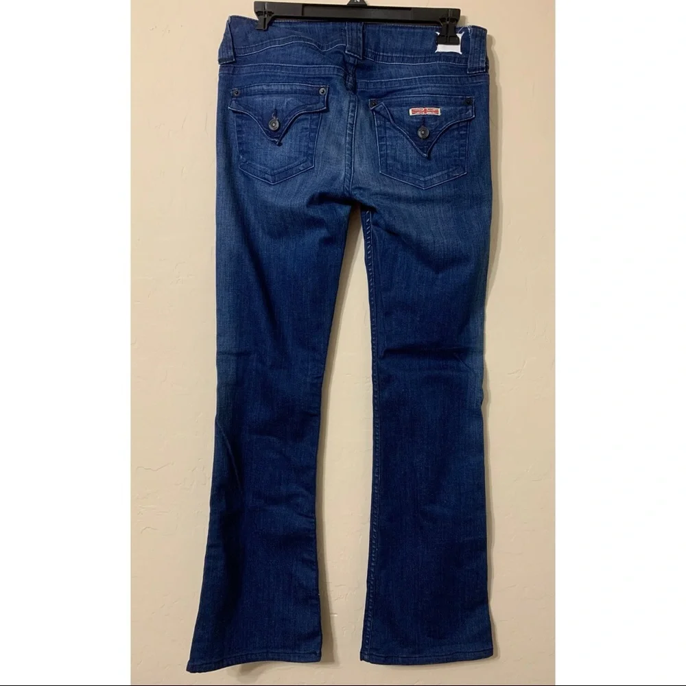 Hudson Mid-Rise Signature Bootcut Jeans Size 28 - Picture 1 of 9